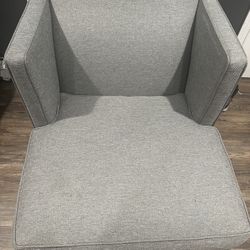 Grey Living room Chair Modern