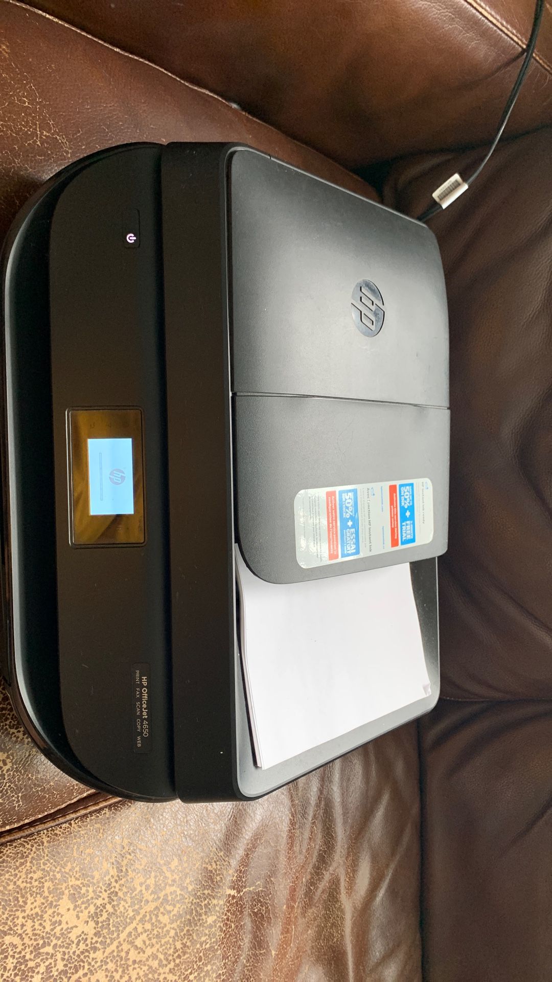HP Office jet 4650. Both Cartridges Replaced. Good Used Condition