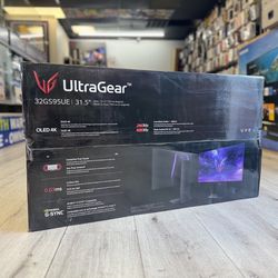 UltraGear 32GS95UE 31.5” 240HZ OLED Gaming Monitor (Take It Home In Payment/ llévatelo a casa en pagos) 