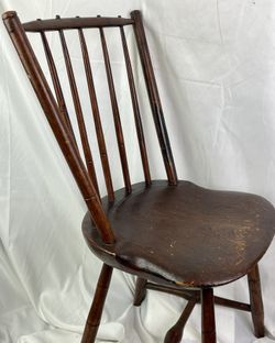 1860’s-1880’s Antique, New England Primitive Country Kitchen Chairs