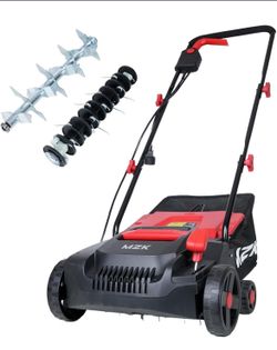 Brand New MZK 13-Inch Electric Dethatcher Scarifier