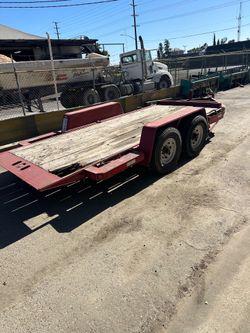 Equipment Tilt trailer