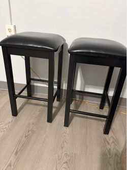 Two Stools (Black) for sale