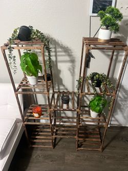 Wooden shelf