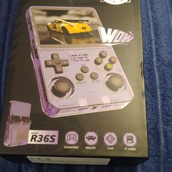 R36S Retro Handheld Game Console Video Games 64GB Consoles 15000+ Games