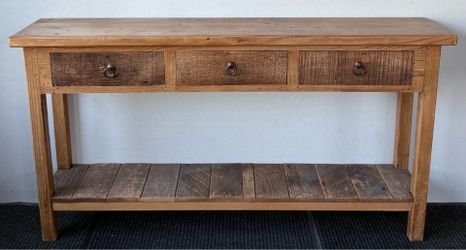 Rustic Sofa table