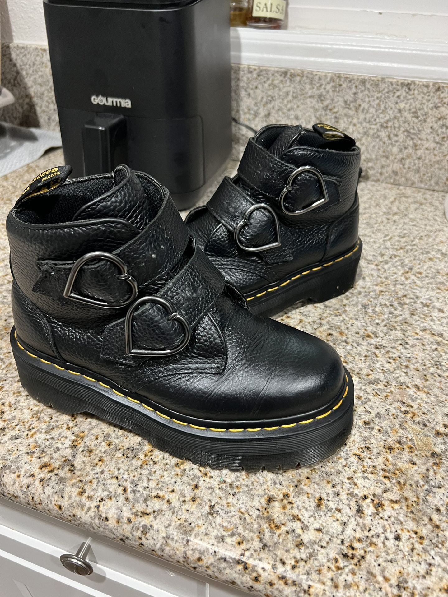 Industrial Waste Dr Martens Outlet 50 Martens Unisex 1461 Soft Toe