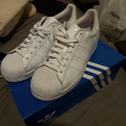 White Adidas Shoes