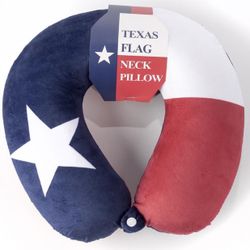 Texas Flag Neck Pillow