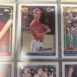 Chipper Jones #333 Draft Pick Card Amazing Condition 