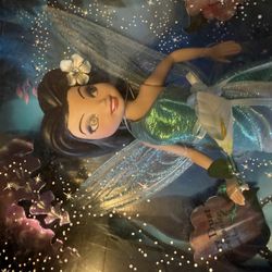 Disney Tinkerbell Doll Porcelain 2003