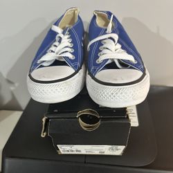 Blue Converse 