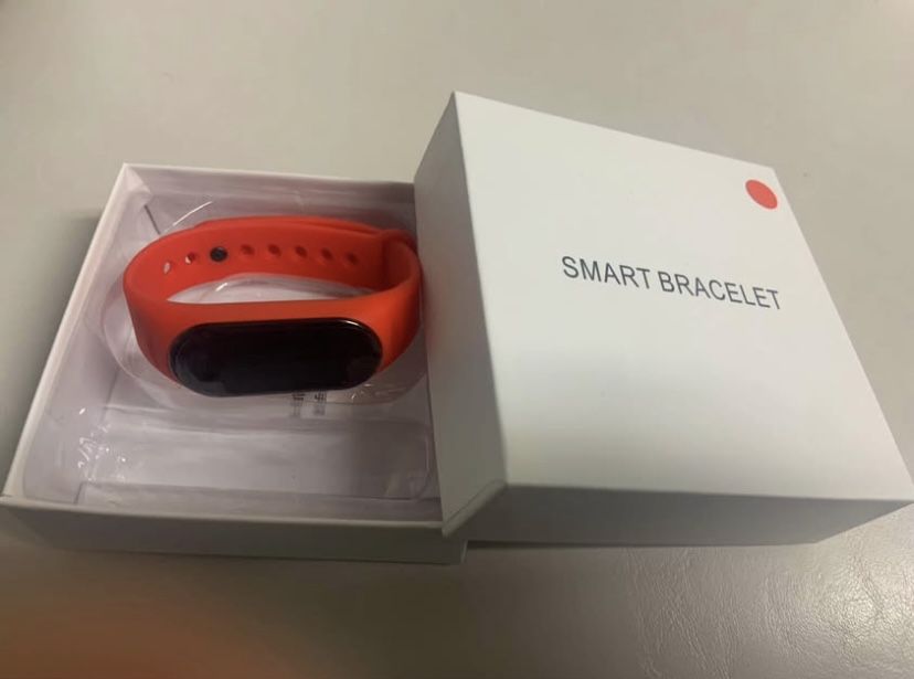 New Fitness Smart Watch Activity Tracker Wristband Bracelet- Red