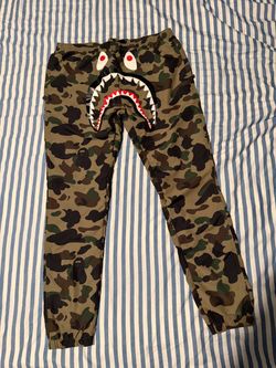 BAPE 1st Camo Shark Pants