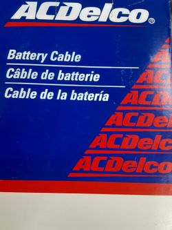 Ac Delco General Motors Battery Cable ( Brand New)