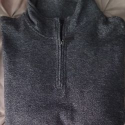 Hudson River Qtr Zip Sweater / Top XXL Gray