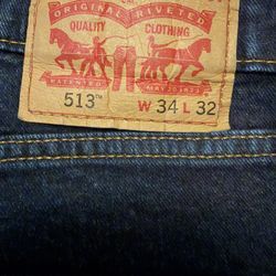 Levi’s 513 Sz 34 X 32 Jeans 👖 
