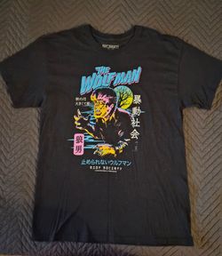 Riot Society The Wolf Man Graphic T-Shirt Large