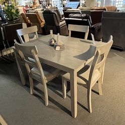 Table And 4 Chairs 