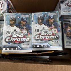 2021 Topps Chrome Baseball Cards 