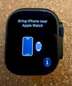 Apple Watch Ultra 3 Black Titanium Cellular Unlocked WiFi Choice of Bands