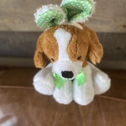 Stuffed Dog With Bunny Ears