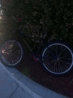 redline 26” bmx wheelie bike