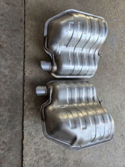 Dodge Challenger V6 Oem 2 Mufflers Oem
