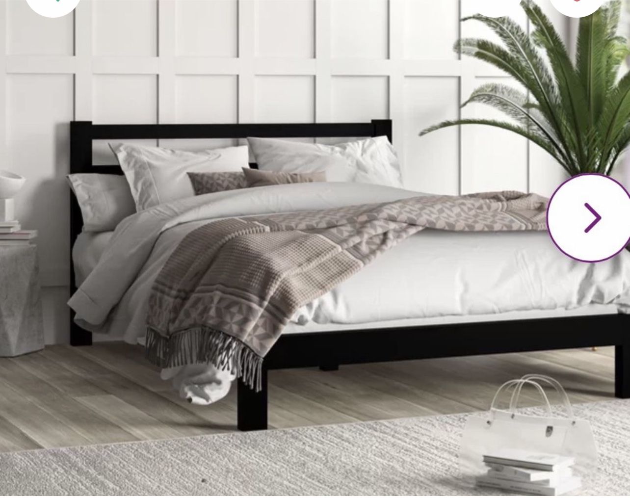 New Wayfair McGovern King Size Platform Bed!!