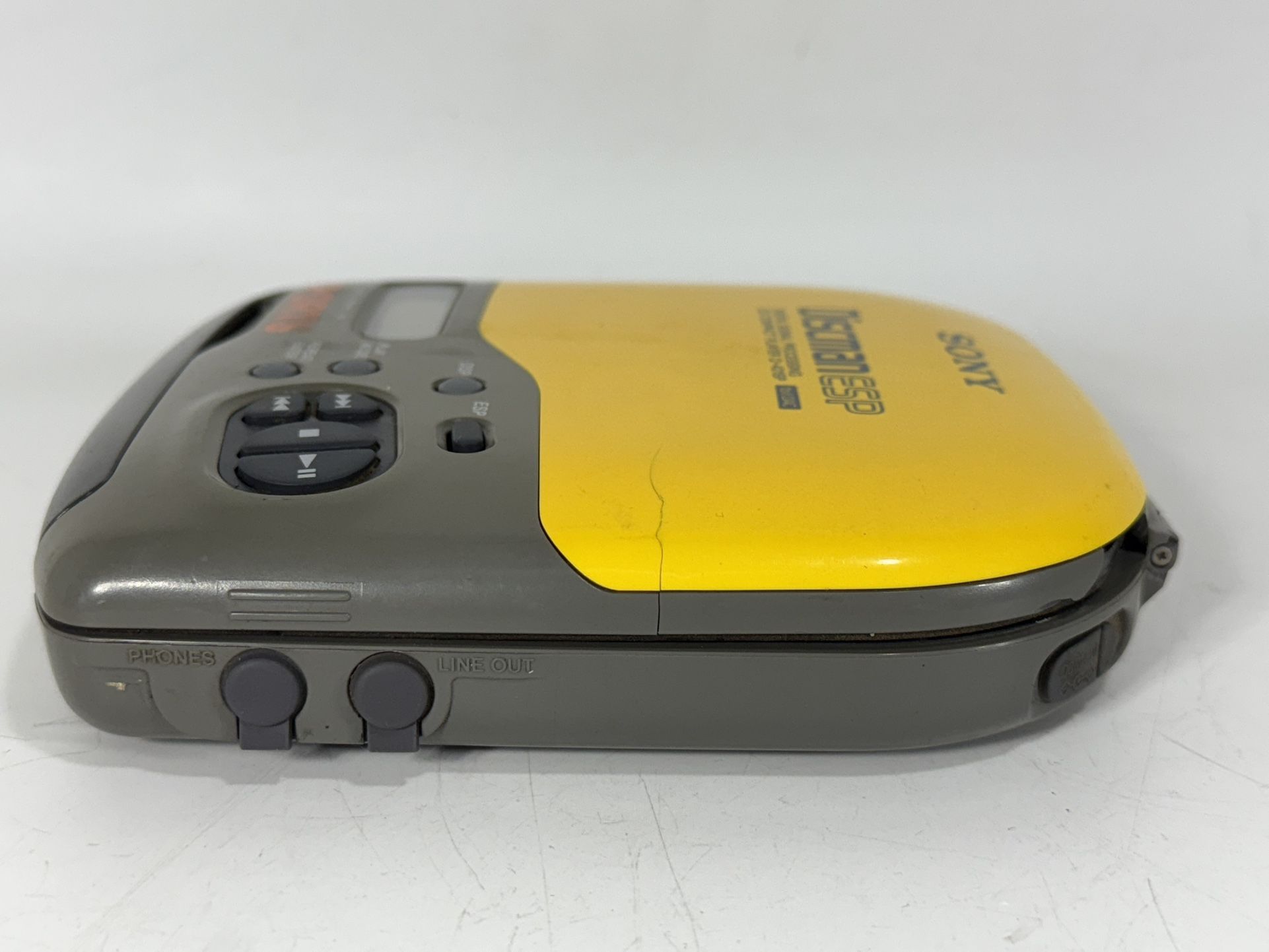 Sony Sports Discman ESP Yellow D-421SP Portable CD Player ~ NOT