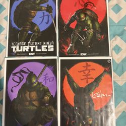 Teenage Mutant Ninja Turtle Kanji Comic Bundle