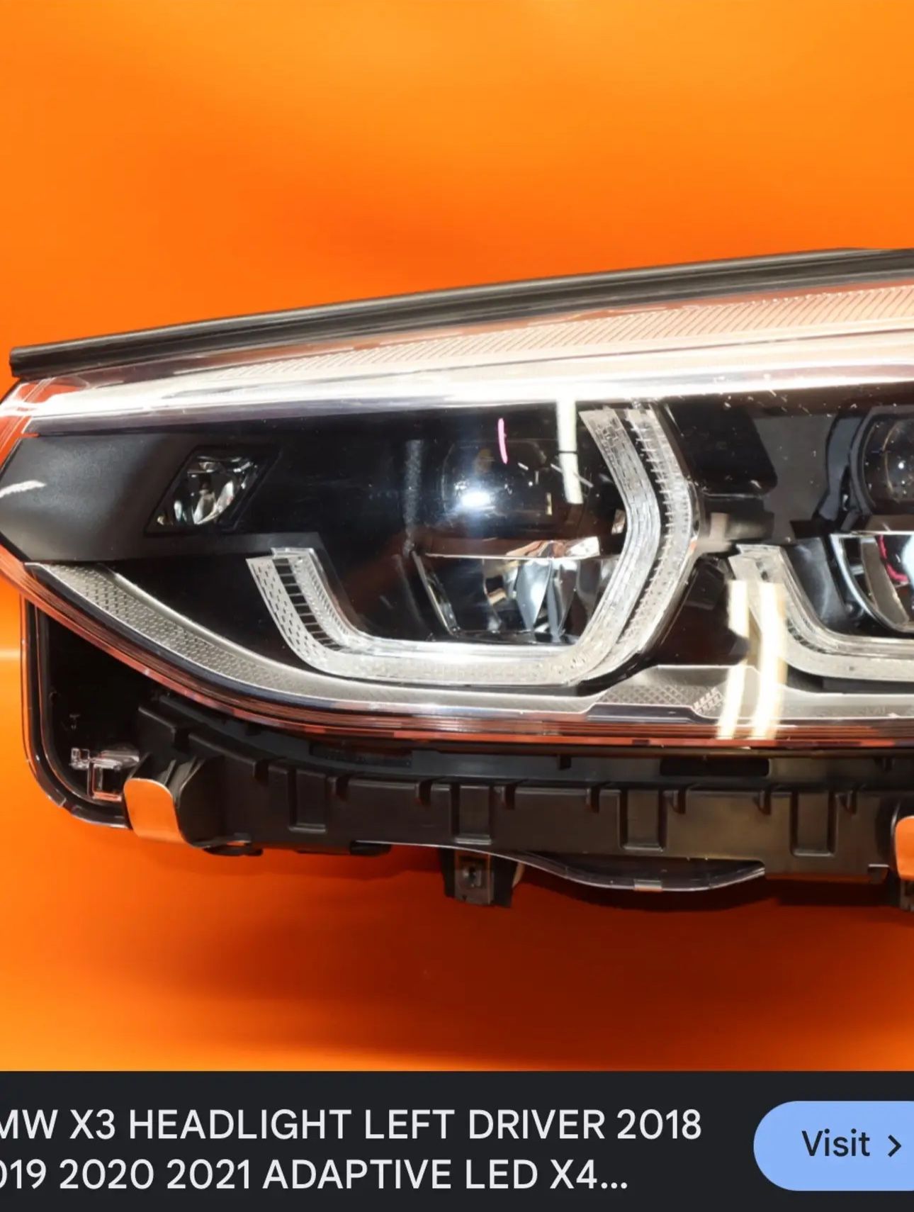 BMW X3 X4 ADAPTIVE LED HEADLIGHT 