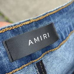 Amiri Blue Denim Jeans 