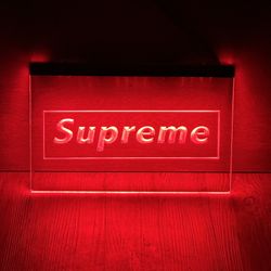 Supreme LED Neon Light Sign 8x12