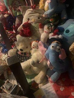 Mixed Lot of Stuffed Animal Plush Toys
