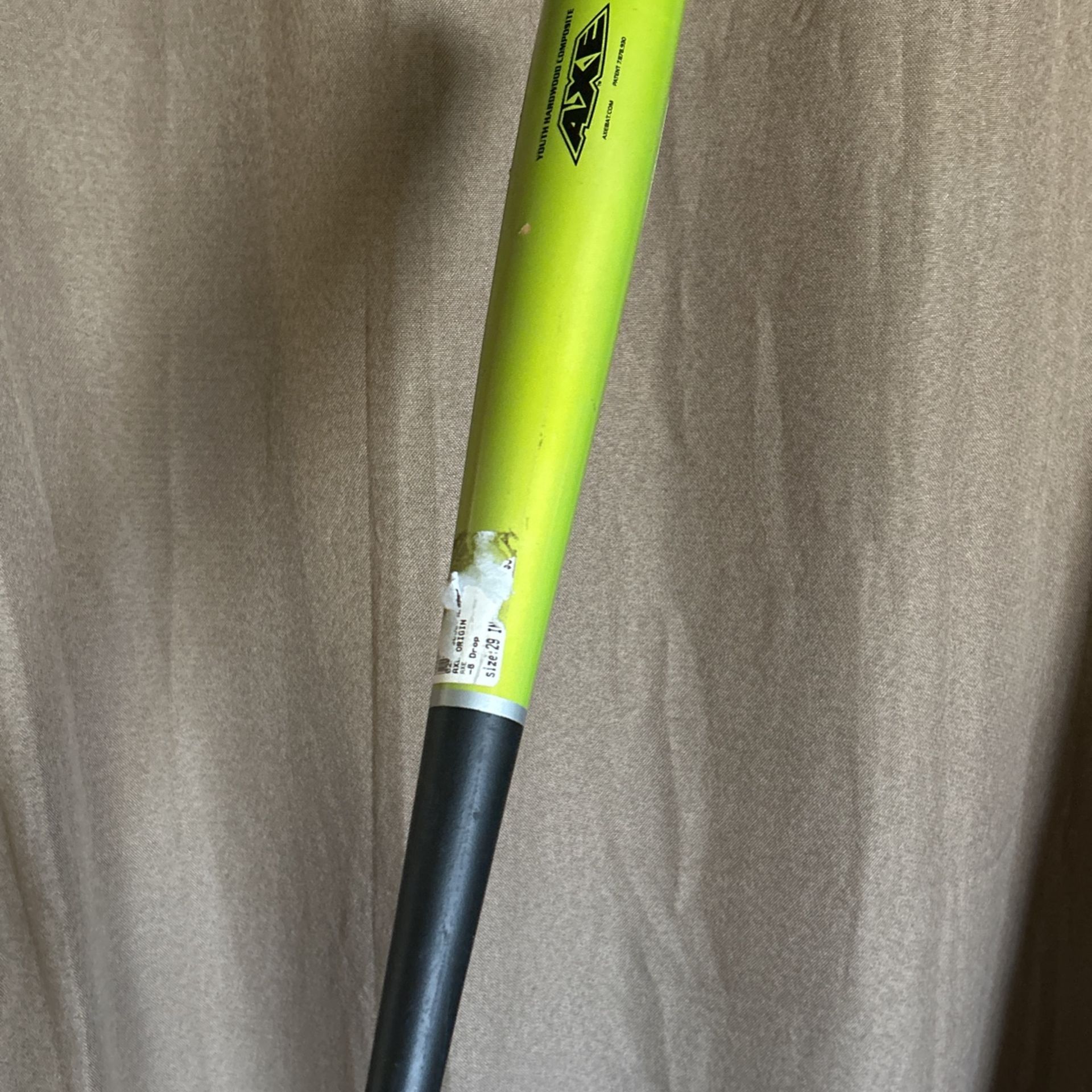 Wood Baseball AXE Hardwood Composite 29 Youth Baseball Bat