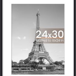 Photo Frame 24x30 with Mat 18x24
