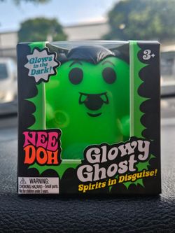 NeeDoh Glowy Ghost Glow-in-the-Dark Squishy