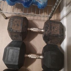 70 Pound Dumbbells