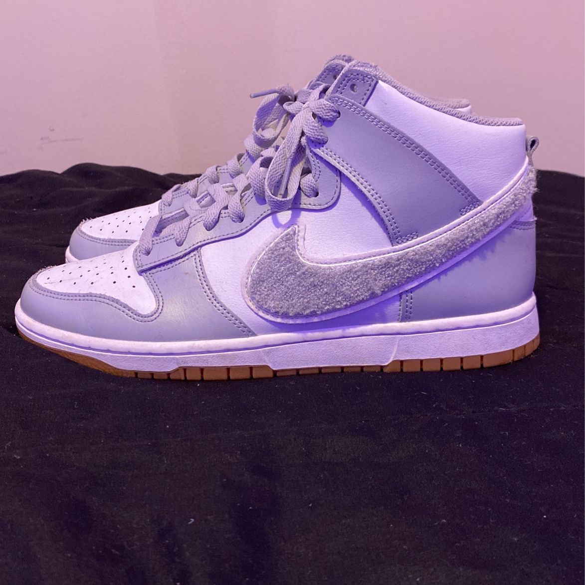 Nike Dunk Mids, Gray And White, 10.5
