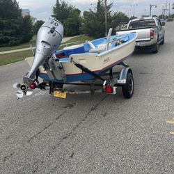 Boston Whaler 13 Fts   I Have All Paperwork For Boat And Trailer 