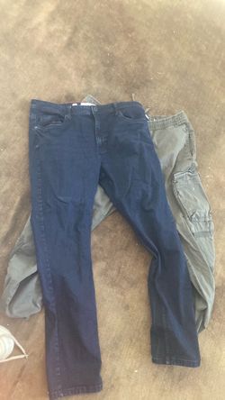 Men’s clothes and hat