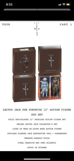 Travis scott cactus jack figure fort nite