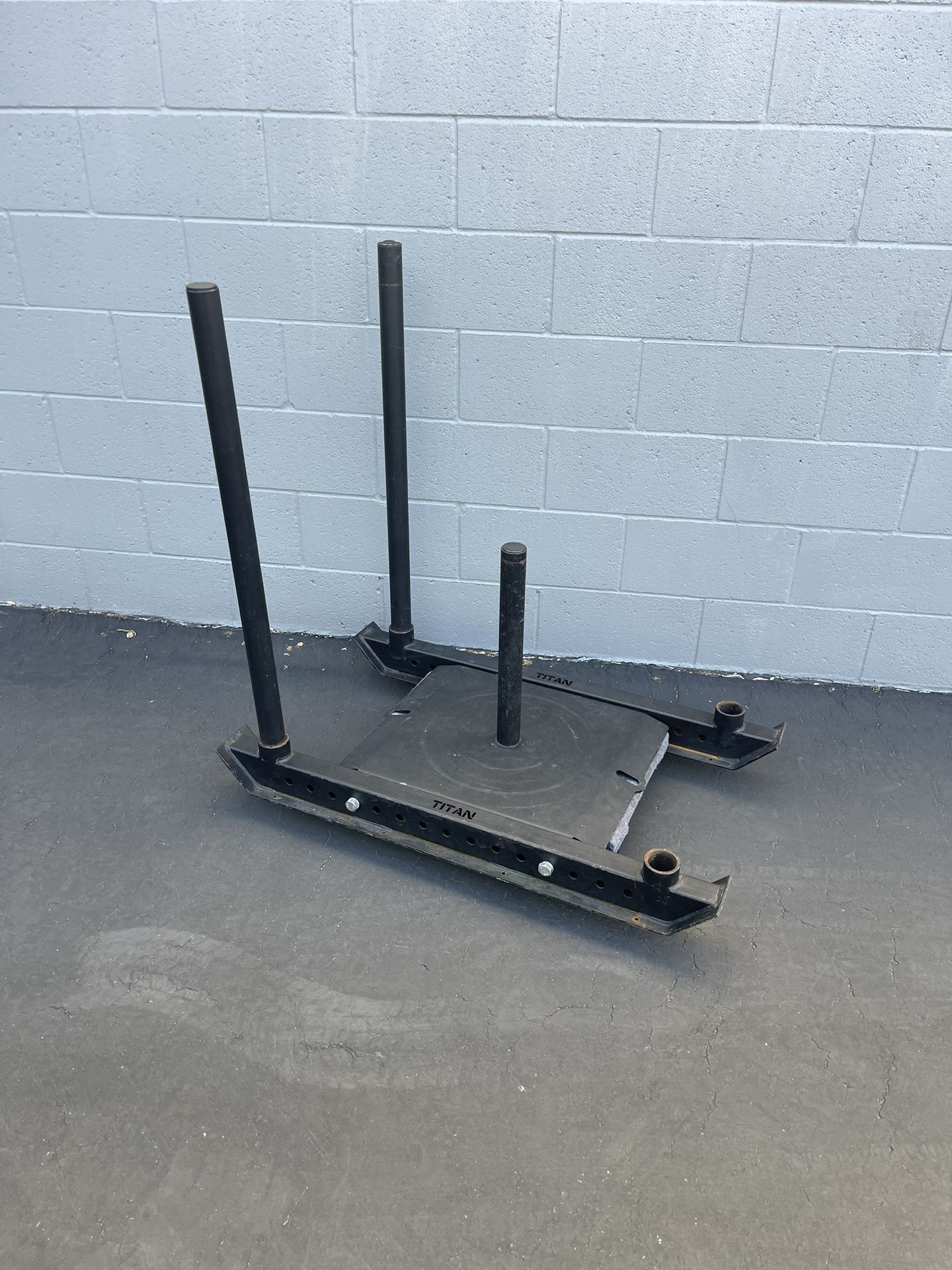 TITAN Pro Sled…. Push, Pull, Drag Heavy Duty Sled. Home Gym Fitness…. $150 Price is Firm!!!!