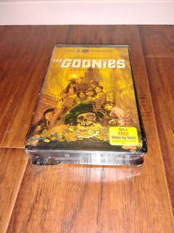 The Goonies VHS Sealed Clam Shell