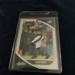 Hurts Rookie With Case 
