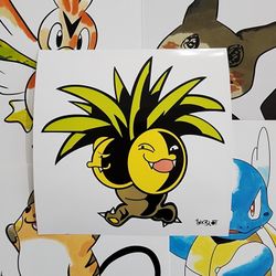Exeggutor Pokemon Art Drawing