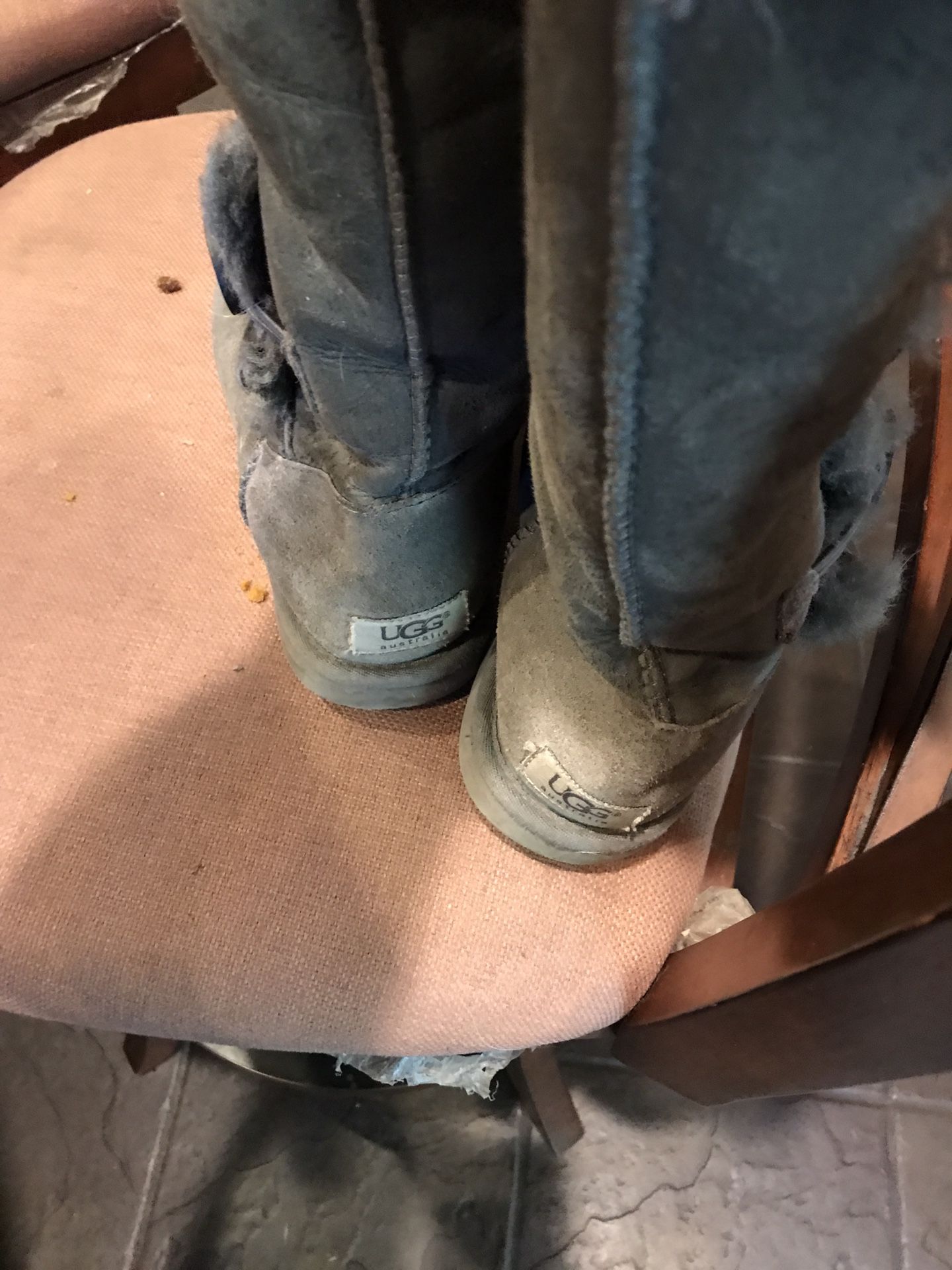 Uggs Grey Size 8