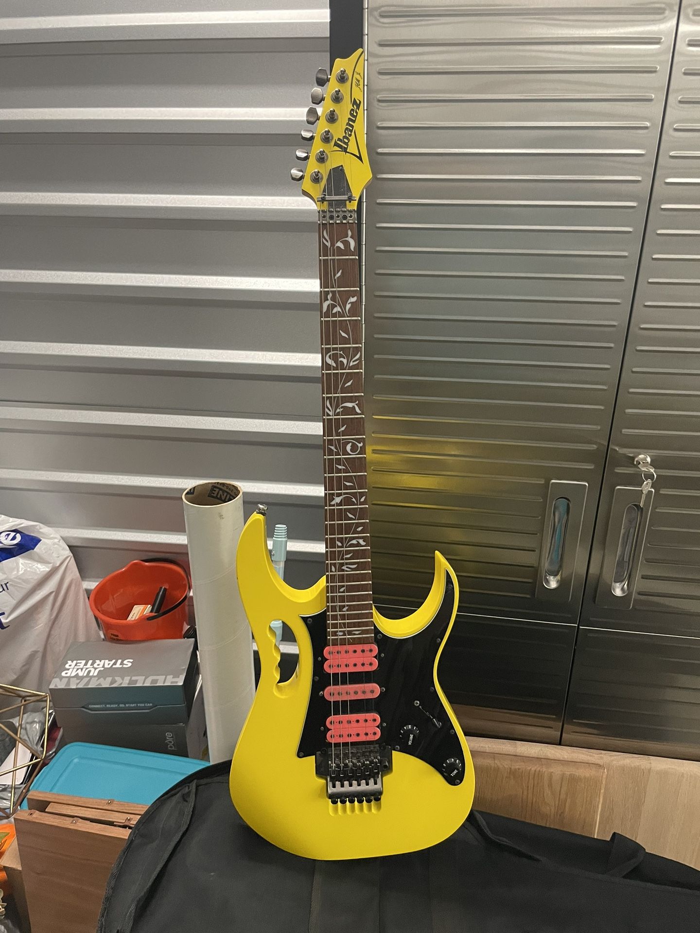 Ibanez JEM JR Electric Guitar - Yellow W Gig Bag