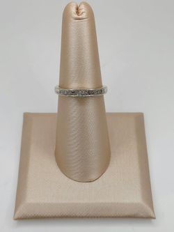 Solid Gold Natural Diamond Band Ring #15503